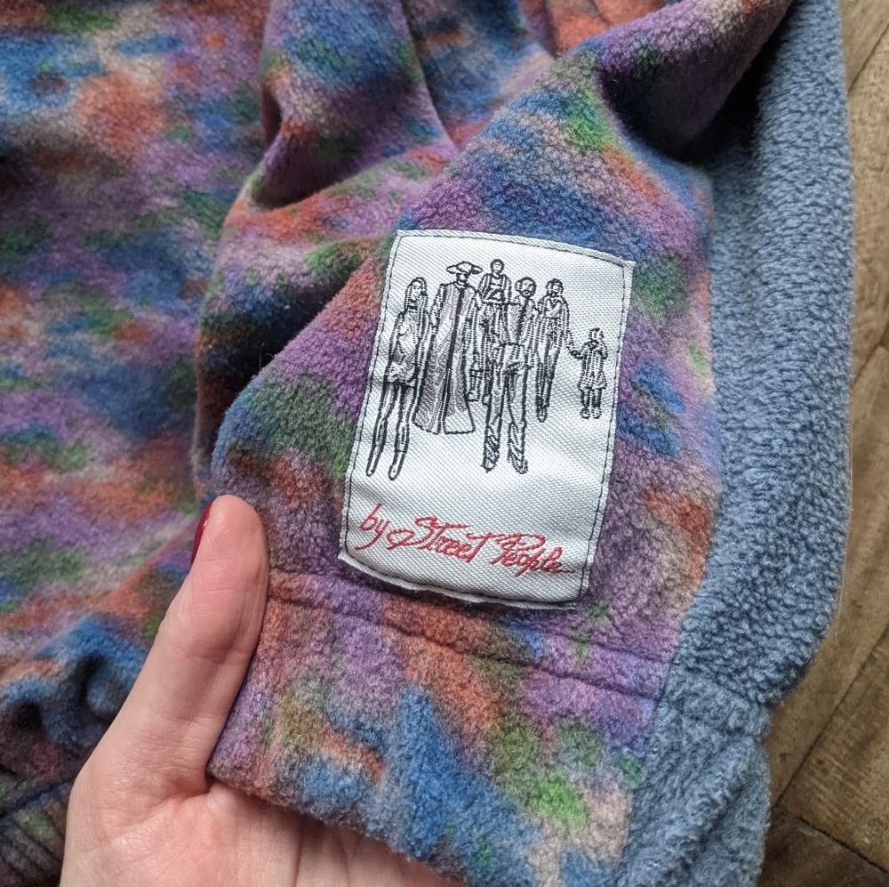 Fleece Pullover XL Vintage Street People. - Picture 3 of 10
